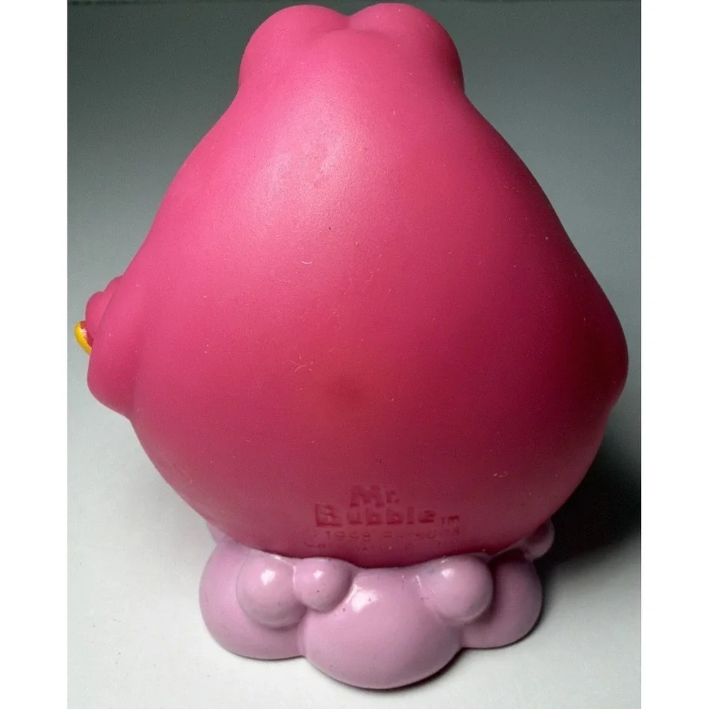 Vtg Rare 1998 Mr. Bubble Bottle Topper Bath Toy Figure Advertising Promo Squirte